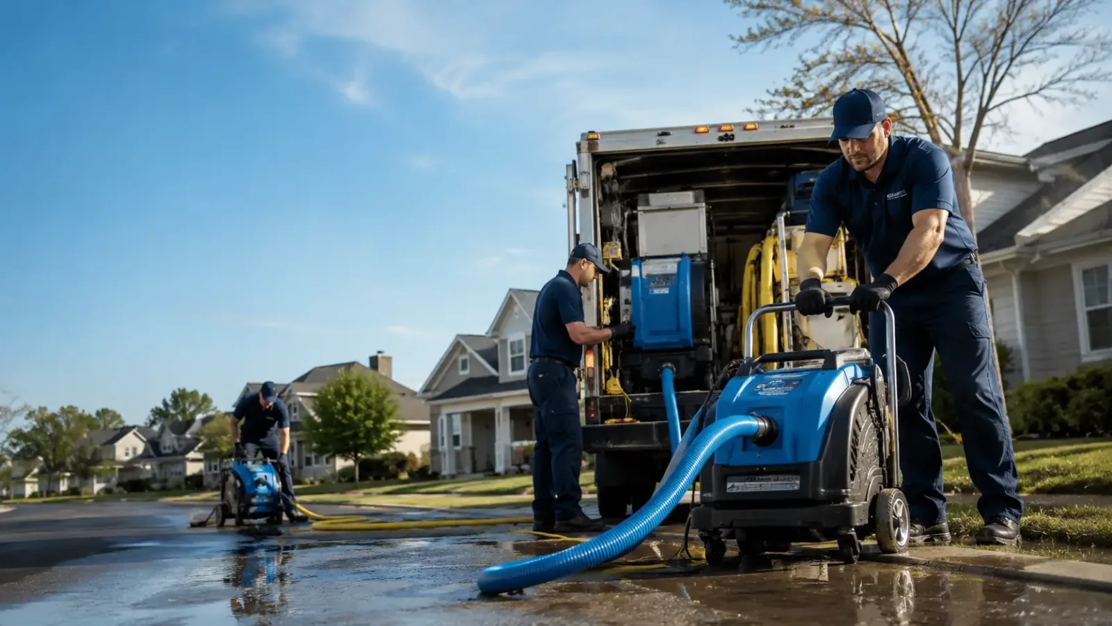 Flood Damage Cleanup in Pecks Mill, WV
